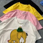 تی شرت دخترانه طرح فیلی  کد 2105