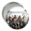 آینه جیبی خندالو طرح اساسینز کرید Assassins Creed  کد 4975