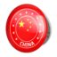 آینه جیبی خندالو طرح پرچم چین مدل تاشو کد 20575