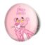 آینه جیبی خندالو طرح پلنگ صورتی Pink Panther مدل تاشو کد 1399