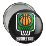 آینه جیبی خندالو مدل بسکتبال Basketball کد 26469