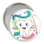 آینه جیبی خندالو مدل دندان و دندانپزشکی کودکانه کد 27755