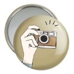 آینه جیبی خندالو مدل دوربین  کد 1703