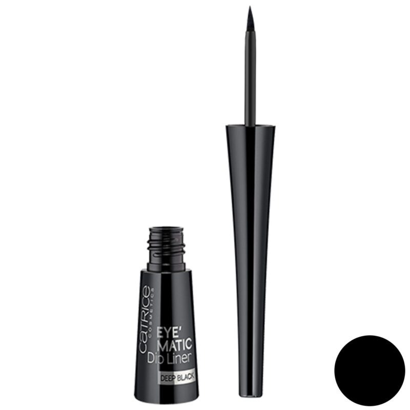 خط چشم کاتریس سری Eye Matic Dip مدل Deep Black شماره 010