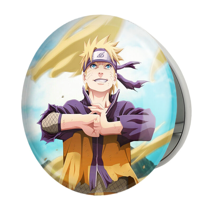 آینه جیبی خندالو طرح اوزوماکی انیمه ناروتو Naruto مدل تاشو کد 4915