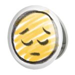 آینه جیبی خندالو طرح ایموجی Emoji مدل تاشو کد 3036