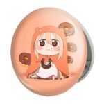 آینه جیبی خندالو طرح دوما اومارو انیمه اوماروچان Umaru Chan مدل تاشو کد 18506