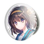 آینه جیبی خندالو طرح هاروهی انیمه ناپدید شدن هارومی سوزومیا The Disappearance of Haruhi Suzumiya مدل تاشو کد 23112