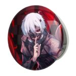 آینه جیبی خندالو طرح کانکی کن انیمه توکیو غول Tokyo Ghoul مدل تاشو کد 11878