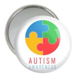 آینه جیبی خندالو مدل اتیسم Autism کد 26728