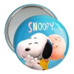 آینه جیبی خندالو مدل انیمیشن اسنوپی Snoopy  کد 13879