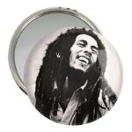 آینه جیبی خندالو مدل باب مارلی Bob Marley  کد 3271