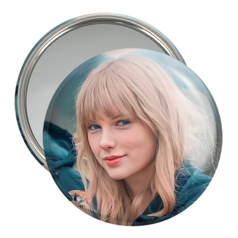 آینه جیبی خندالو مدل تیلور سوئیفت Taylor Swift  کد 19042