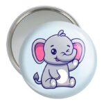 آینه جیبی خندالو مدل  حیوانات بامزه فیل کد 25442