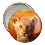 آینه جیبی خندالو مدل شیرشاه Lion King  کد 10685