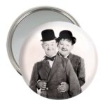 آینه جیبی خندالو مدل لورل و هاردی Laurel and Hardy  کد 10053