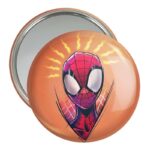 آینه جیبی خندالو مدل مرد عنکبوتی Spider Man  کد 2379