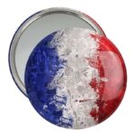 آینه جیبی خندالو مدل پرچم فرانسه  کد 20526