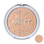 پنکیک بژ متوسط کاتریس مدل All Matt Plus Shine Control Powder 025