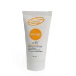 کرم ضد آفتاب سوئیش میکاپ مدل بی رنگ SPF 55 حجم 50 میلی لیتر