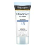 کرم ضدآفتاب بی رنگ نوتروژینا spf45 مدل ULTRA SHEER مناسب برای انواع پوست حجم 88 میلی لیتر