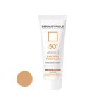 کرم ضدآفتاب رنگی درماتیپیک SPF50 مدل TINTED FLUID مناسب پوست های چرب حجم 50 میلی لیتر